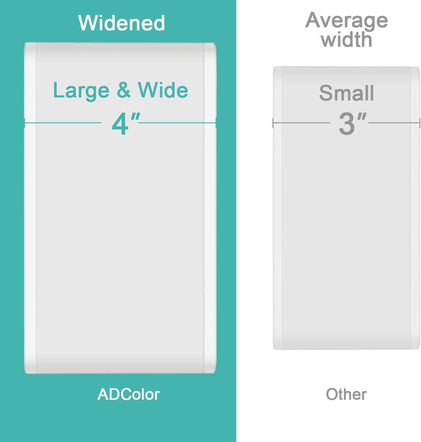 ADColor 5 Pack acrylic display stand, Acrylic Display Risers, 5 Sizes Clear Product Stand, Jewelry Display Riser Shelf Showcase Fixtures For Collectibles Display, Figure Display - 6.8" to 10" - Image 4